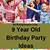 birthday party ideas 9 year girl