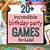 birthday party ideas and games
