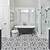 black &amp; white bathroom tiles ideas