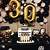 black and white 30th birthday party ideas