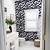 black and white guest bathroom ideas