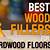 black hardwood floor filler