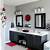 black white and red bathroom decorating ideas