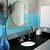 black white and turquoise bathroom ideas