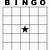 blank bingo template printable