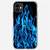 blue flames iphone case