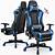 blue gaming desk chair