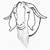 boer goat head drawing