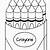 box of crayons coloring page