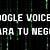 cómo funciona google voice