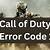 call of duty error code 112