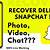 can you retrieve deleted snapchat messages on iphone
