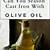 can you season cast iron with olive oil