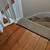 carpet stairs to laminate floor transition
