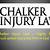 chalker injury law