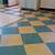 checkered linoleum flooring