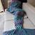 child's mermaid tail blanket knitting pattern