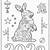 chinese new year coloring pages rabbit