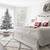 christmas bedroom decor ideas in white