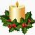 christmas candle clip art