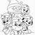 christmas coloring pages paw patrol
