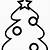 christmas tree coloring page preschool