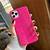 clear hot pink iphone 11 case