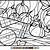 color by number pumpkin coloring pages