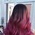 coloring ends of hair pink