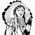 coloring pages of american indians