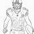 coloring pages of football players