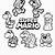 coloring pages of mario characters