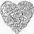 coloring pages roses and hearts