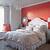 coral and gray bedroom ideas