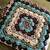 crochet shell square blanket pattern