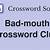 crossword clue bad mouth