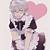 cute anime boy maid dress