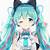 cute anime girl hatsune miku