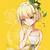cute anime girl wallpaper yellow