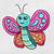 cute butterfly drawing images