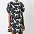 dalmation print dress