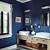 dark blue bathroom decorating ideas