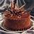 dark chocolate cake decorating ideas