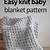 easy blanket knitting patterns chunky