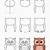 easy drawing of owl step by step