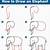 elephant sketch step by step