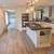 engineered oak floor in kitchen