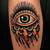 eyeball traditional tattoo