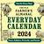 farmers almanac wall calendar 2024