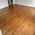 finished red oak flooring